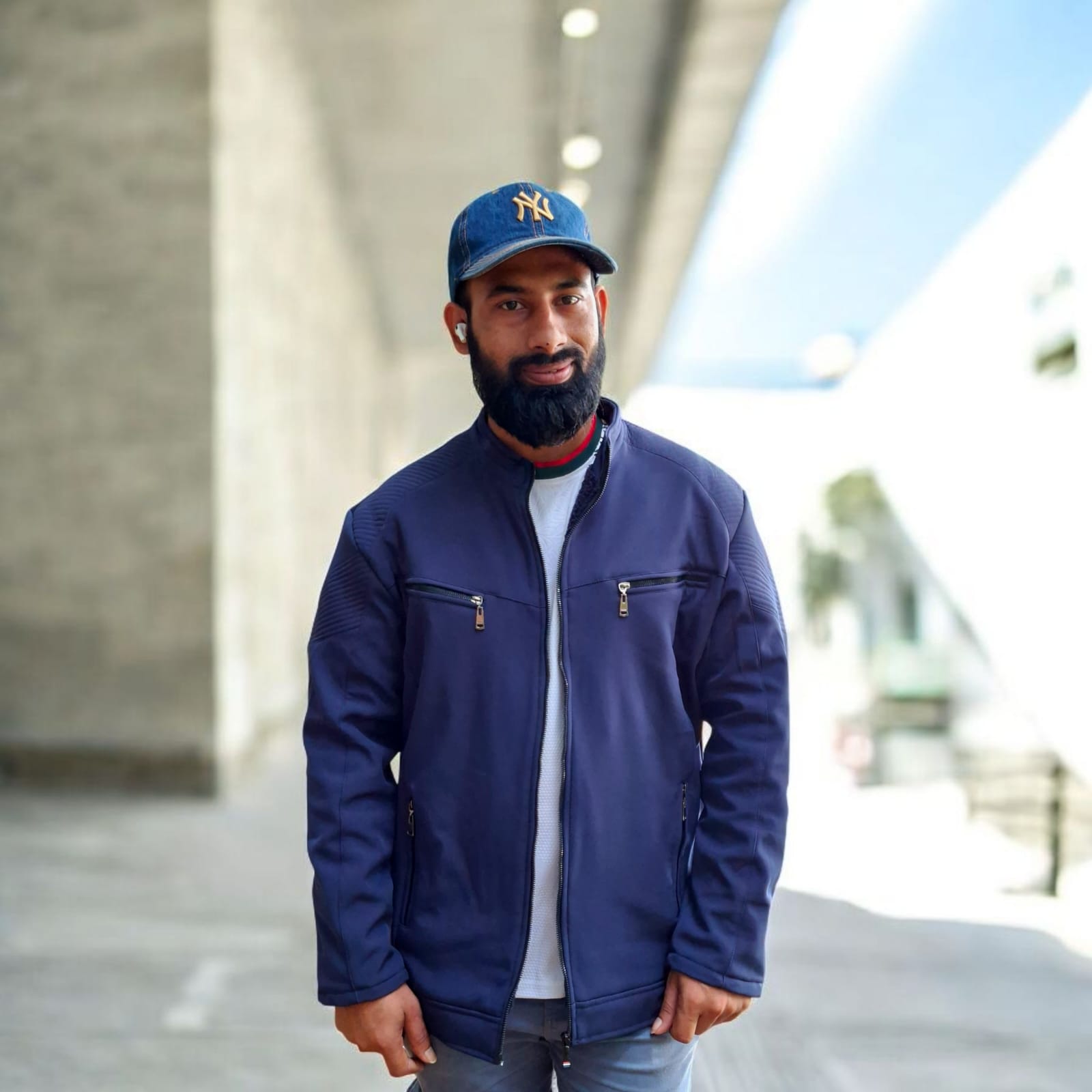 WhatsApp Image 2025-11-16 at 20.50.51 চায়না শেরফা জ্যাকেট - নেভি ব্লু - Image 1