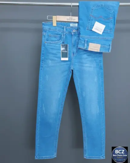 Premium Denim Jeans Pant for Men Light Blue