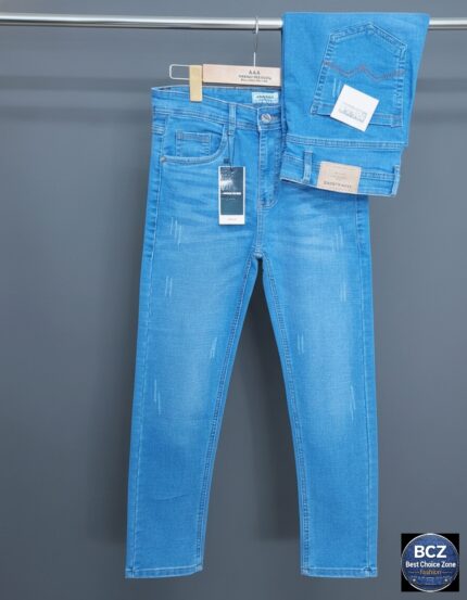 Denim (জিন্স) Pants - লাইট জিন্স আচড় ডিজাইন