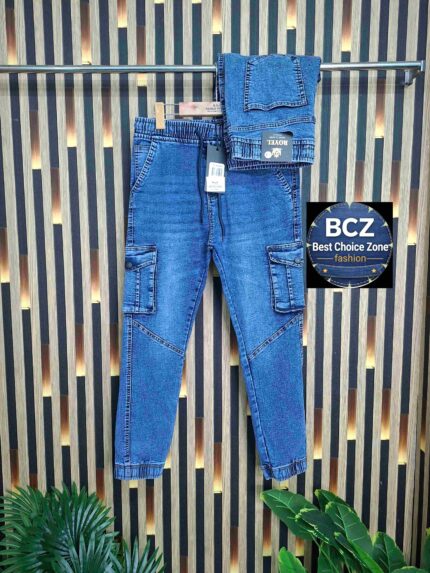 6 Pocket jeans Cargo & joggers - লাইট ওয়াশ জগার্স